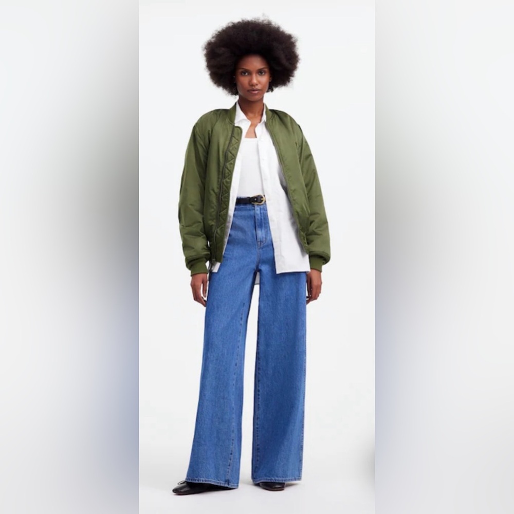 Madewell x Alpha Industries MA-1 Flight Jacket size Small